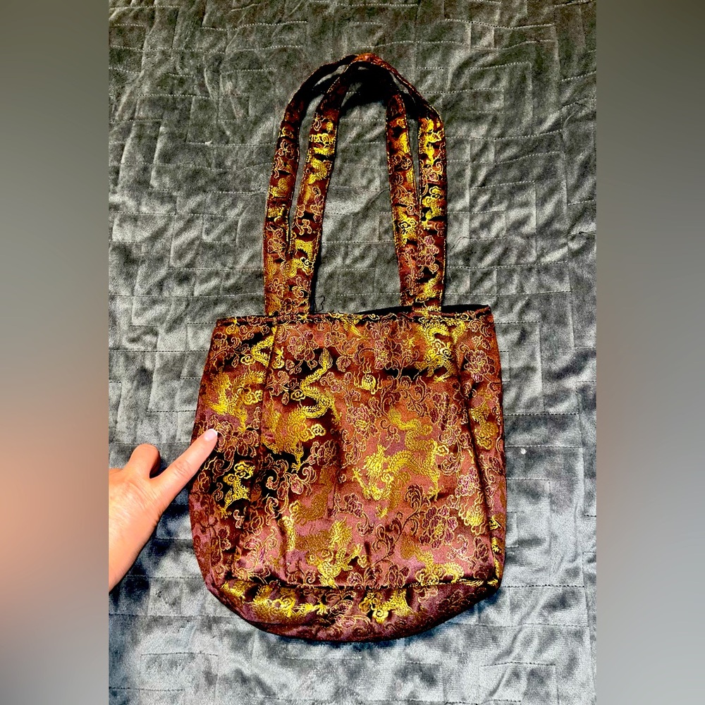 Beautiful silk bag